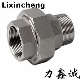 Stainless steel pipe fittings SS304 Unions/ss306 UNIONS/ thread:ff/fm/bw union with telfon/PTFE Union/Conical unions