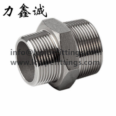 Stainless Steel Reduce Hex Nipple(RHN) DIN DN15 Reducing nipple (nipples)Investment casting factory form Cangzhou